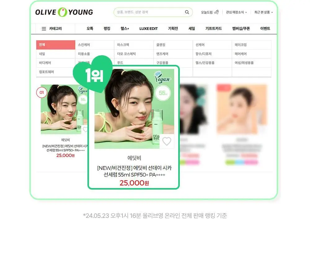 [진정/수분광채] 에딧비 선데이 시카 선세럼 55ml [SPF50+ PA++++] 상세페이지 2
